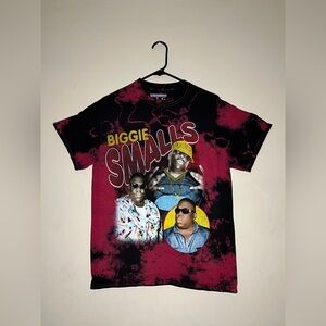 The Notorious B.I.G. Biggie Smalls Red Graphic T-Shirt Men's Medium - New